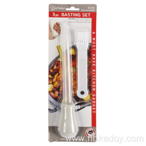 BBQ OIL SUCTION PIPE AND BRUSH